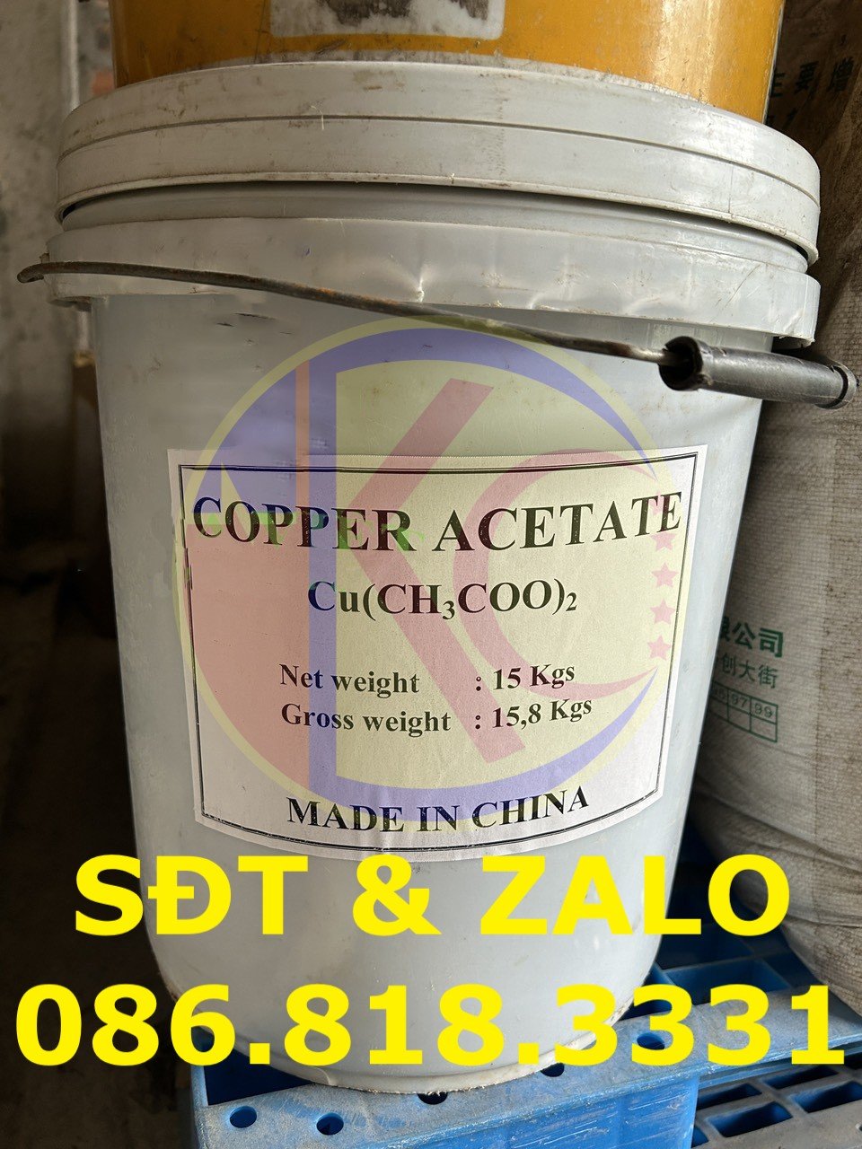 Đồng Acetate - Cu(CH3COO)2 