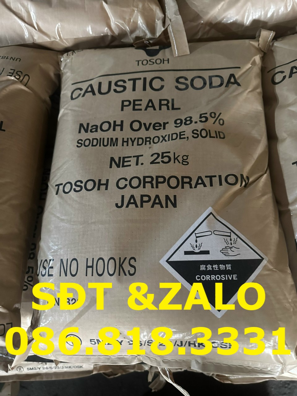 Caustic Soda - Xút Nhật - NaOH Nhật 98.5%