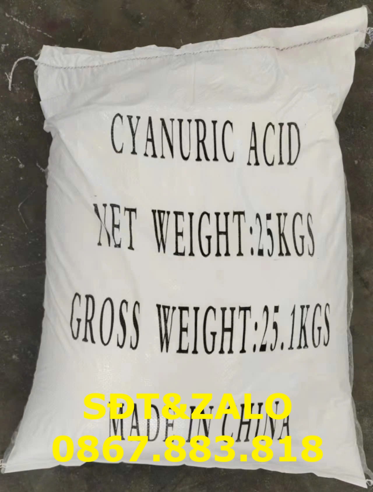 Acid Cyanuric trong sản xuất hóa chất