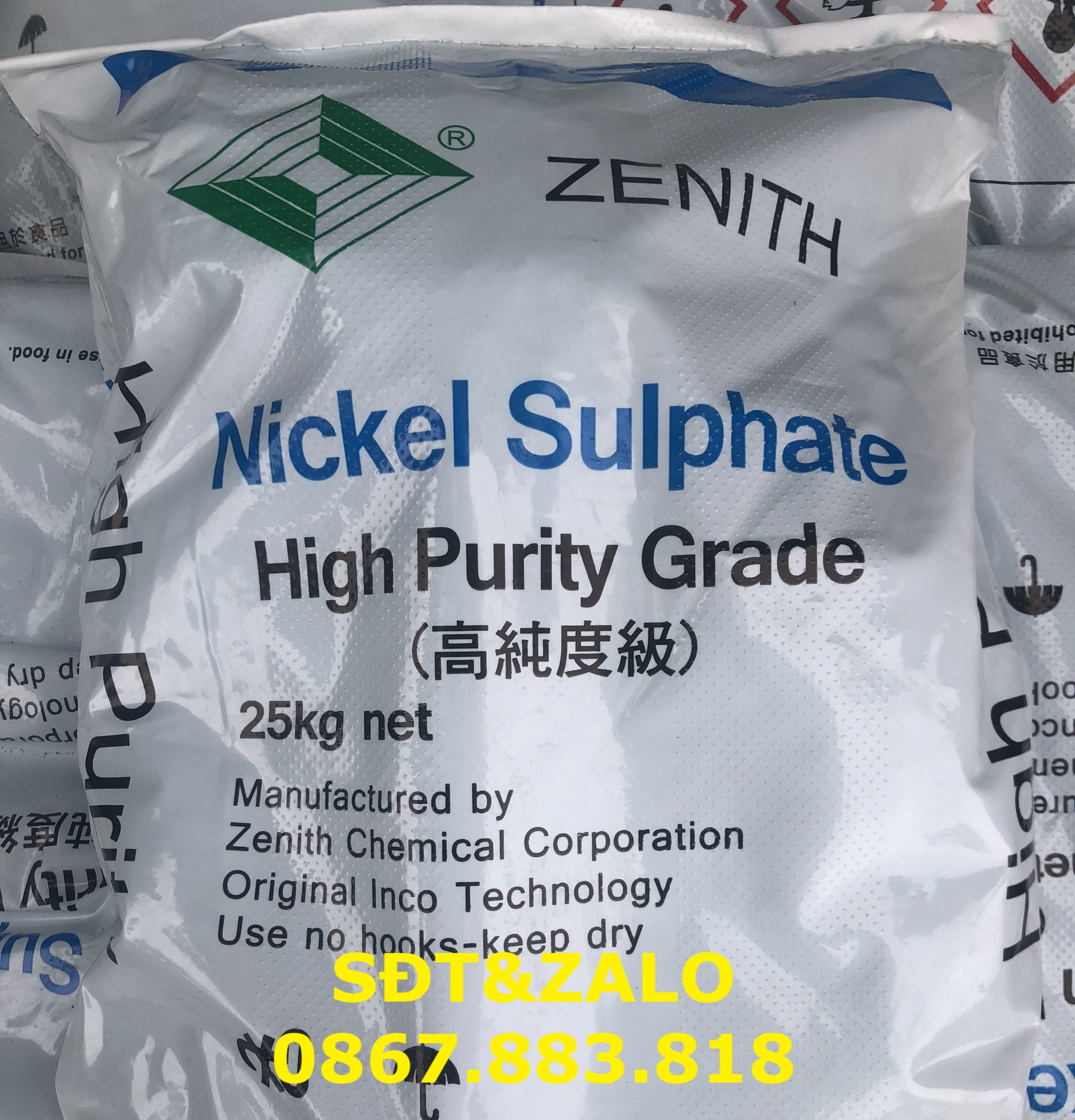 Nickel Sulphate - NiSO4 là gì