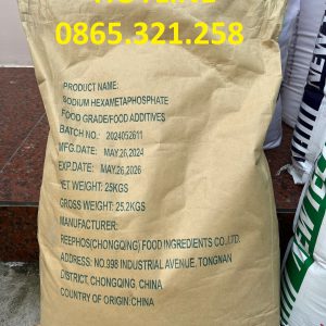 Sodium Hexametaphosphate (SHMP) - (NaPO3)6