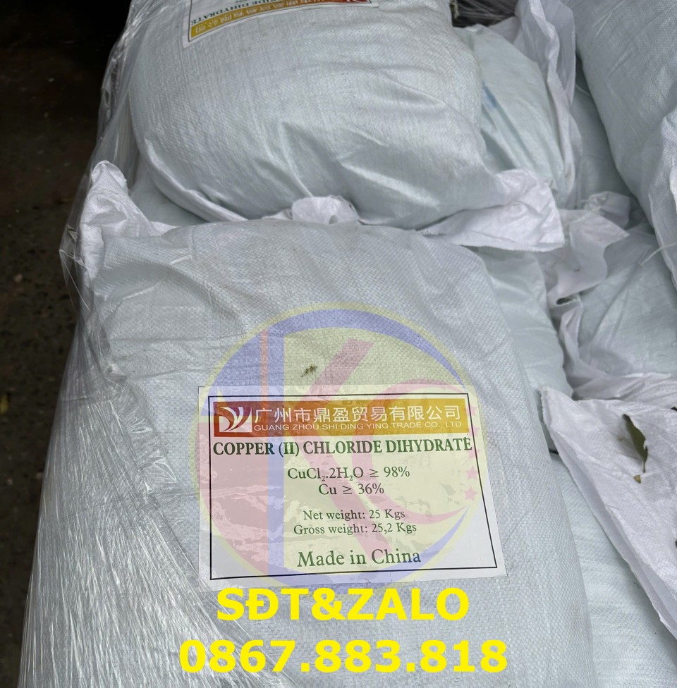 Copper Chloride - CuCl2 trong công nghiệp