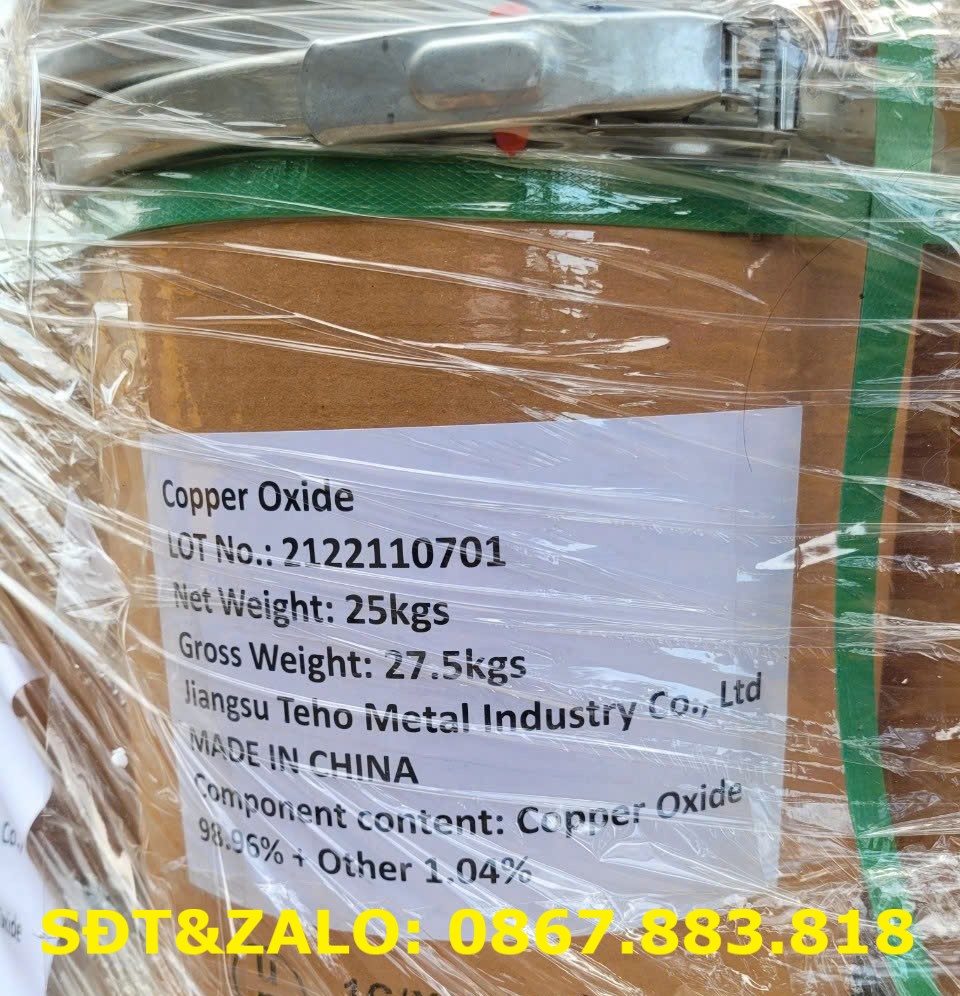 Copper Oxide - CuO trong sản xuất pin