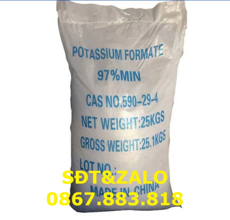 Potassium Formate 97% - CHO2K là gì