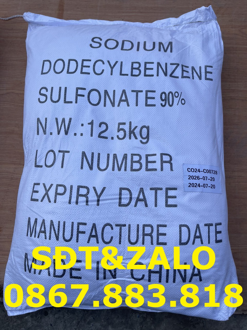 Sodium Dodecyl Benzene Sulfonate 90% - SDBS là gì