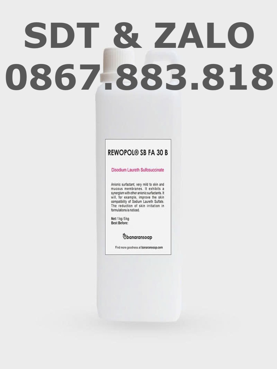 Disodium Laureth Sulfocuccinate - C12H25O4SNa2 là gì?