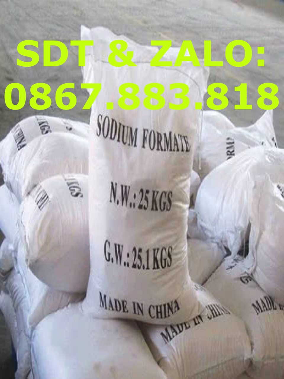 Sodium Formate trong ngành dệt nhuộm