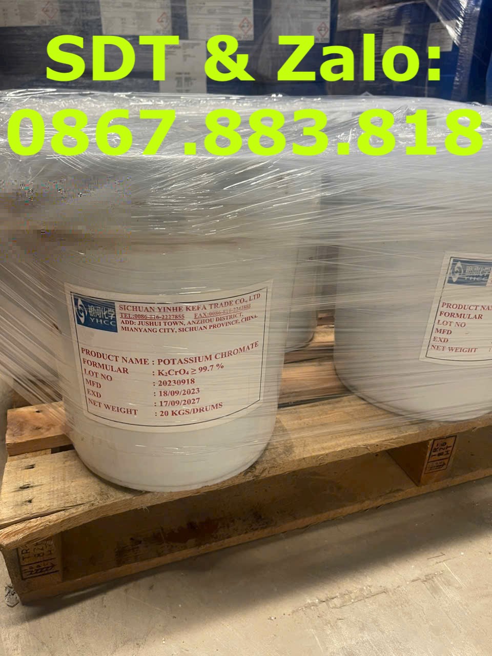 Potassium Chromate trong ngành khoa học phân tích