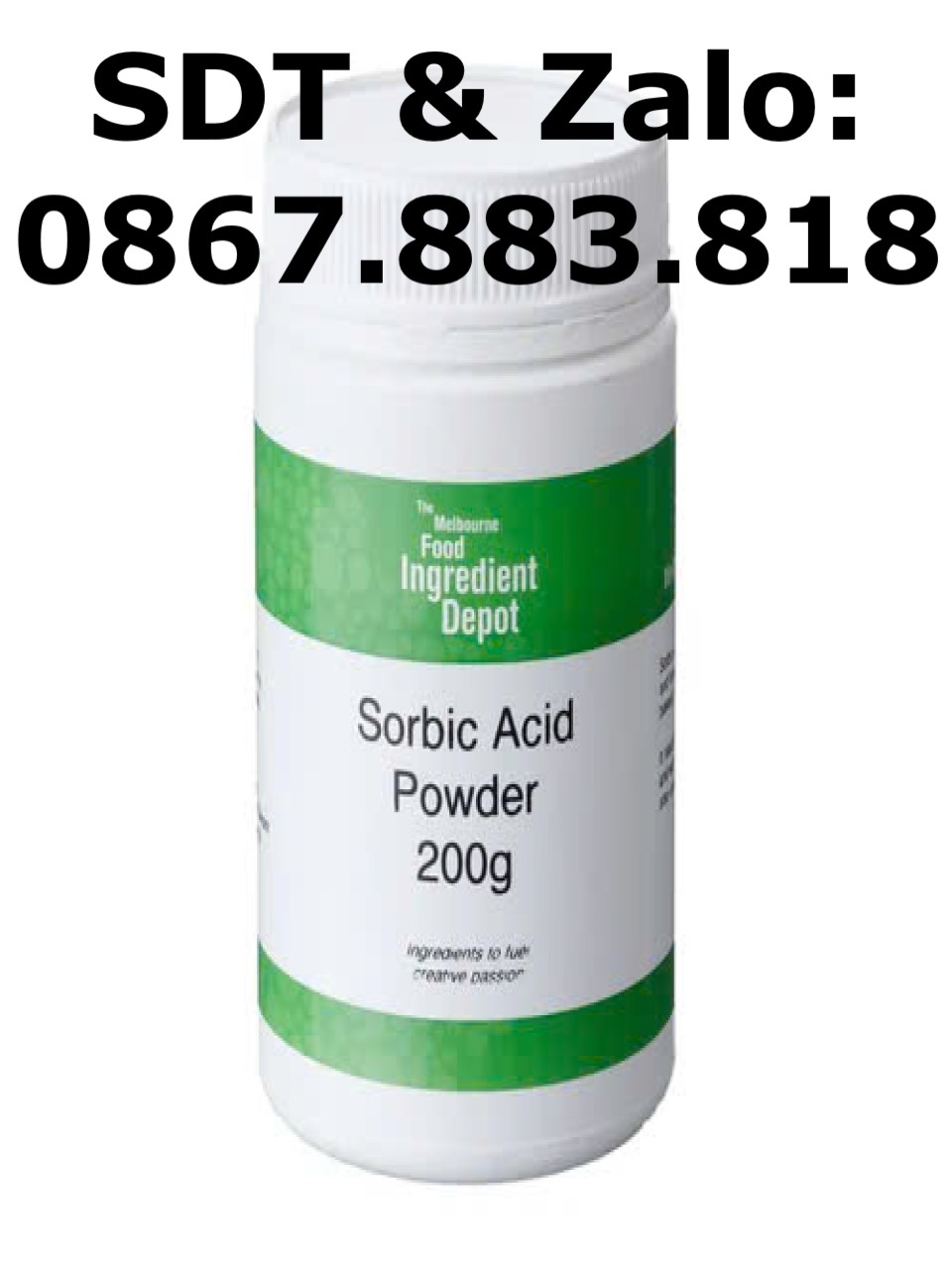 Sorbic acid - C6H8O2 là gì?