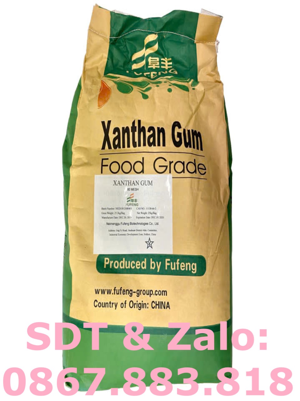 Xanthan gum trong ngành công nghiệp