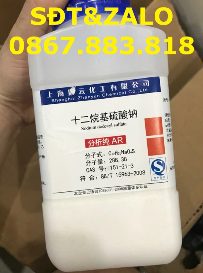 Sodium Dodecyl Sulfate - C12H25O4SNa là gì