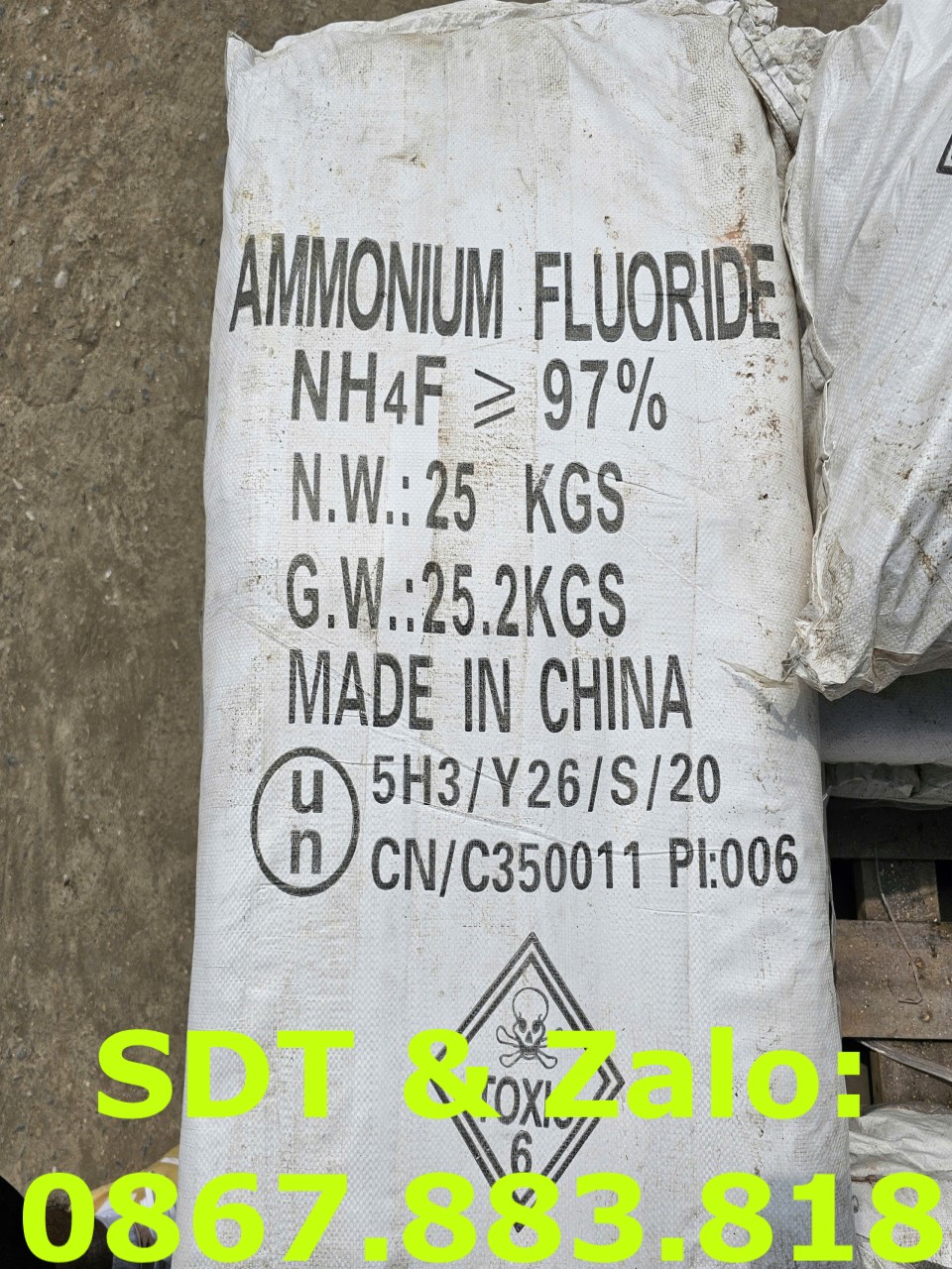 Ammonium Fluoride - NH4F trong ngành công nghiệp thủy tinh