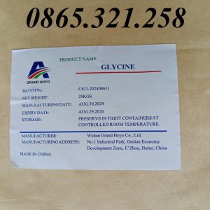 Glycine Thực Phẩm - C4H9NO2