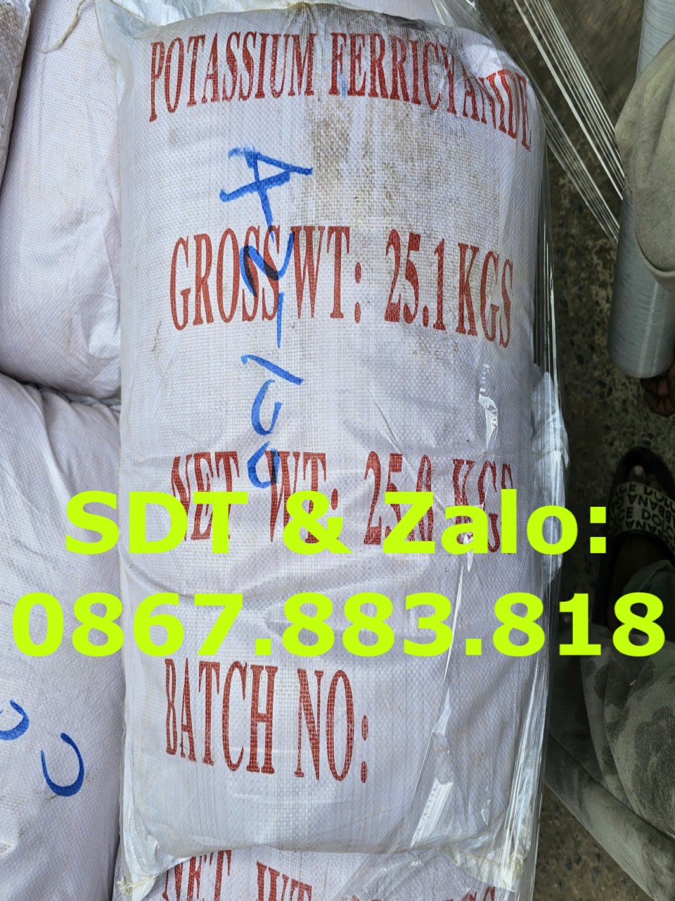 Potassium ferricyanide - K3Fe(CN)6 trong hóa học phân tích