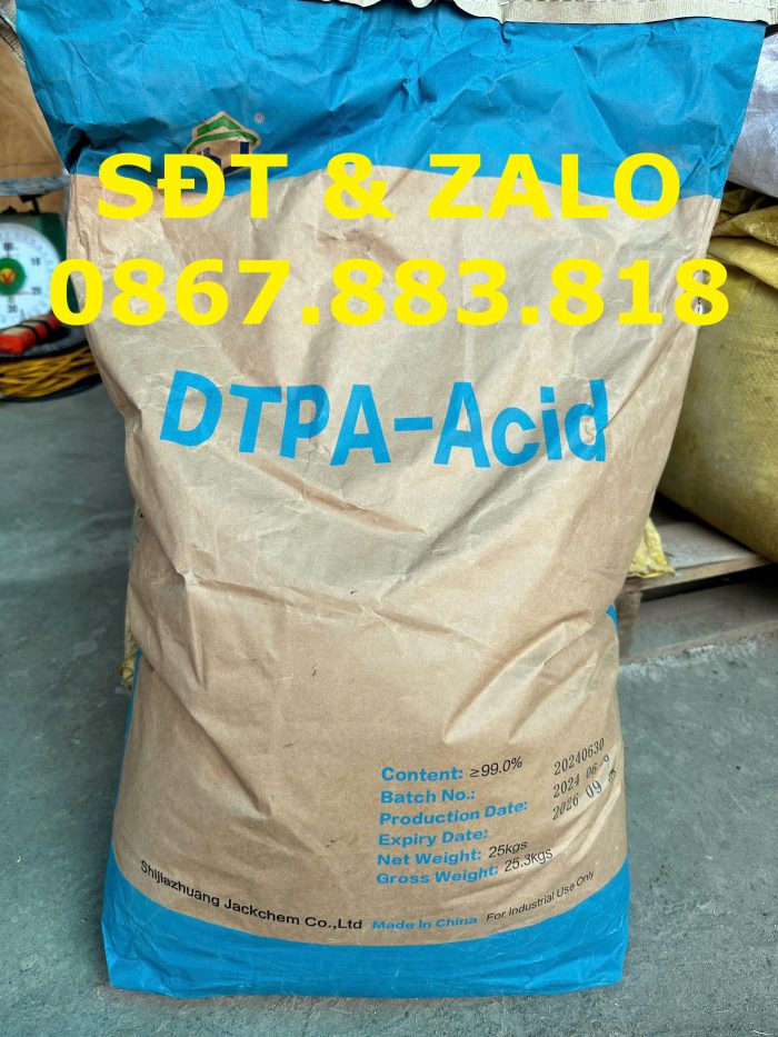 Diethylenetriaminepentaacetic Acid - DTPA Acid - C14H23N3O10