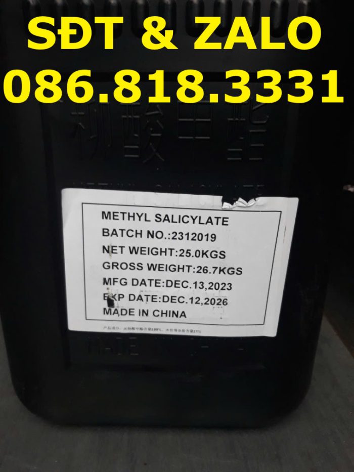 Methyl Salicylate - Dầu nóng - C6H4(HO)COOCH3