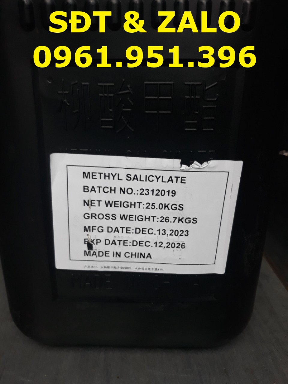 Methyl Salicylate - Dầu nóng 1