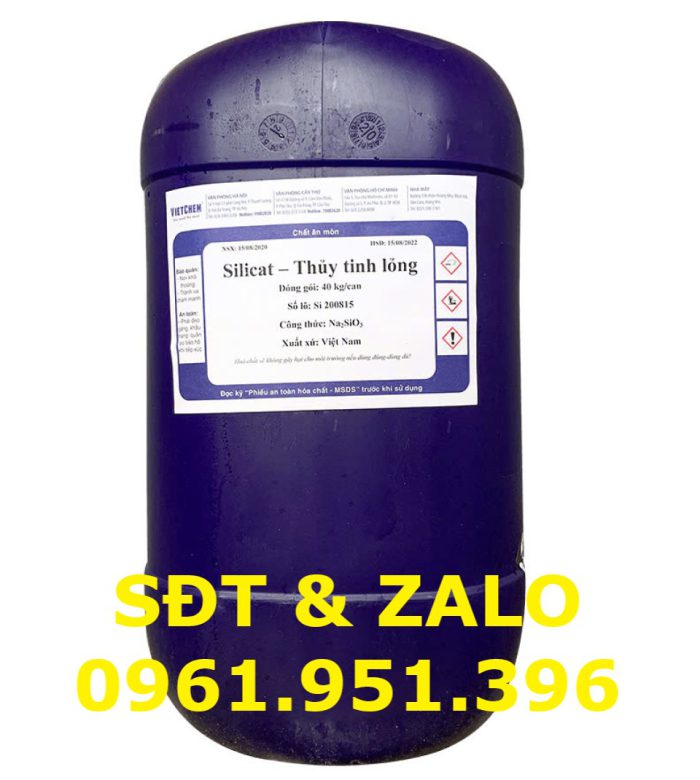 Sodium Methylsilicate - Thủy tinh lỏng 2