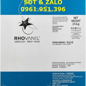 Vanillin Rhovanil - Bột Hương Vani Rhovanil - 1