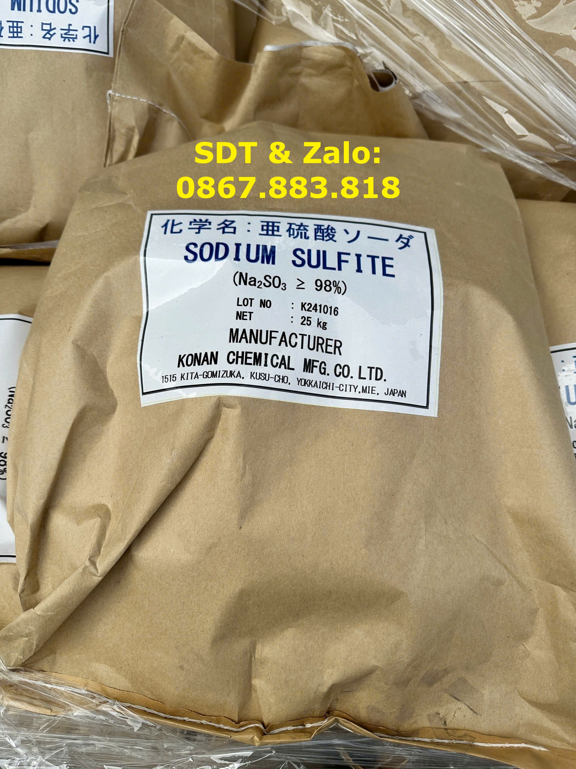 Sodium Sulfite - Na2SO3 98% là gì?