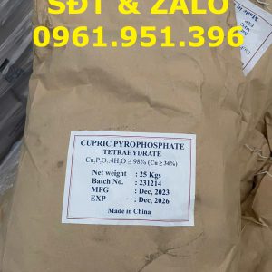 Cupric Pyrophosphate Tetrahydrate - Đồng Pyrophosphate -1