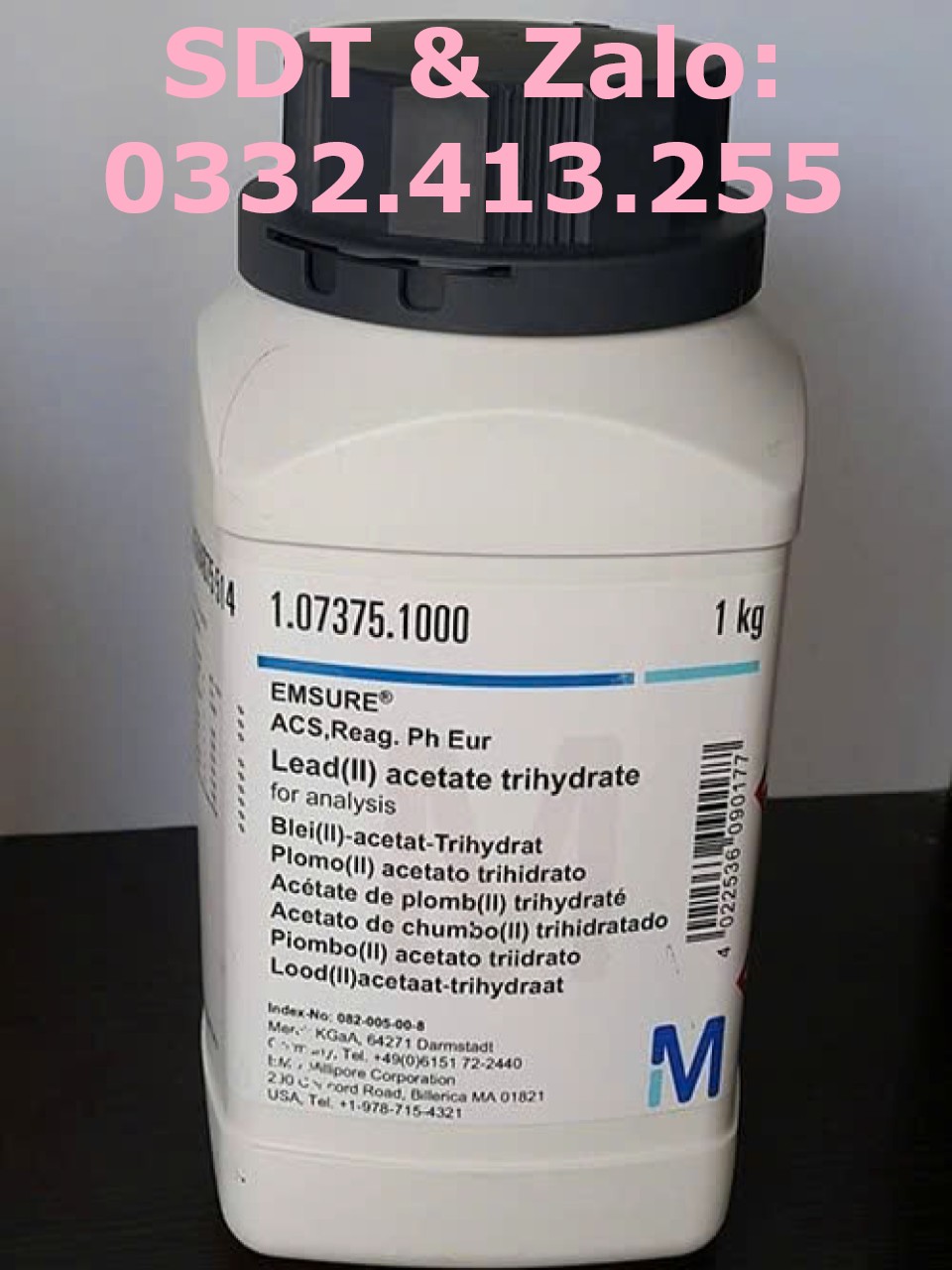 Lead(II) acetate trihydrate - Pb(CH3COO)2.3H2O