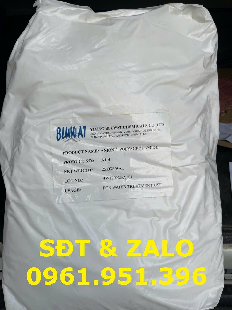 Polymer Anionic C525 Kluwat - Hóa chất trợ lắng, đông tụ -1