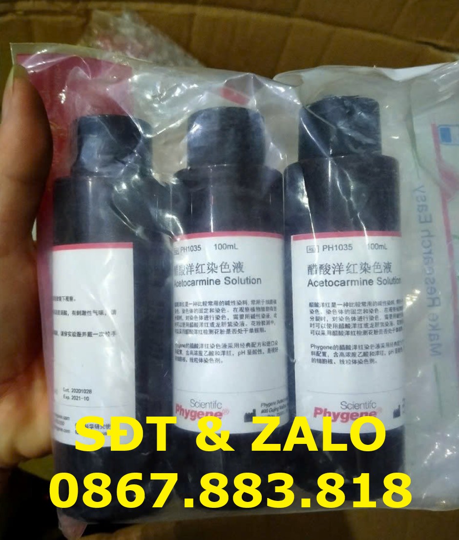 Thuốc nhuộm Acetocarmine - C22H16O9 -1