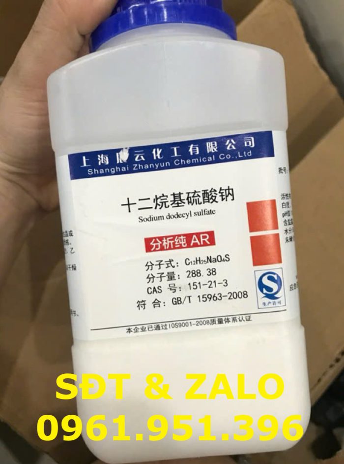 Sodium Dodecyl Sulfate là gì? Cấu tạo, tính chất và ứng dụng? -1