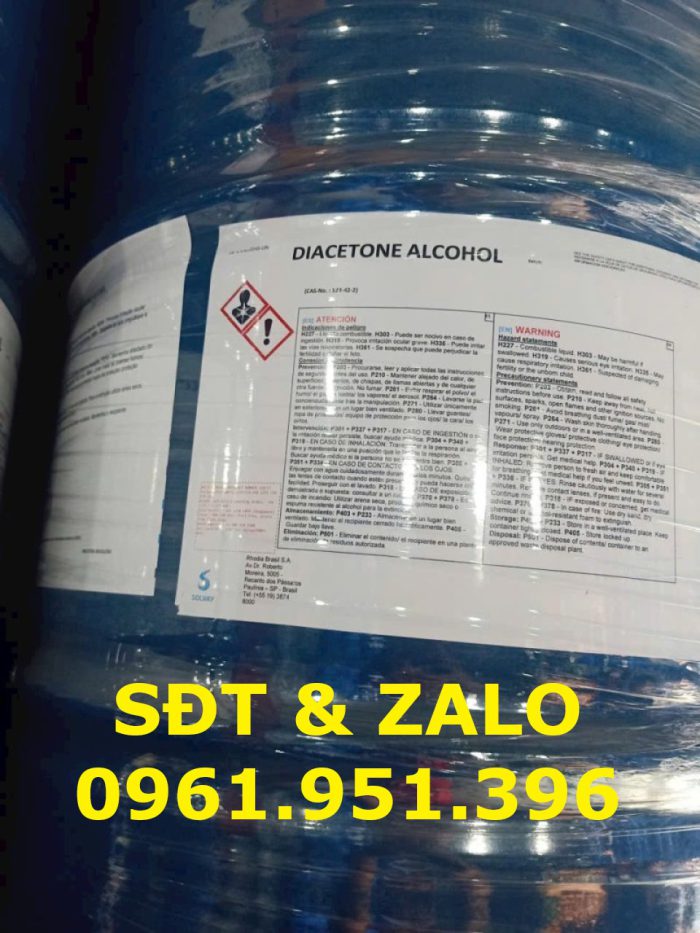 Diacetone Alcohol - DAA - C6H12O2 -1