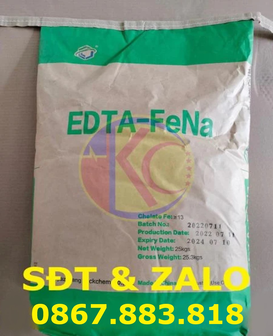 EDTA Sắt - Chelate Sắt - Vi lượng EDTA Fe