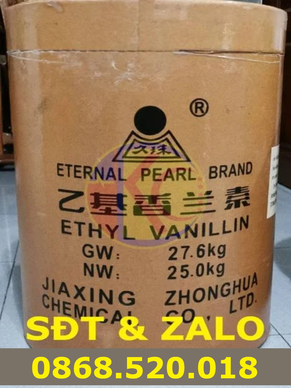 Ethyl Vanilin dùng trong sơn và mực in