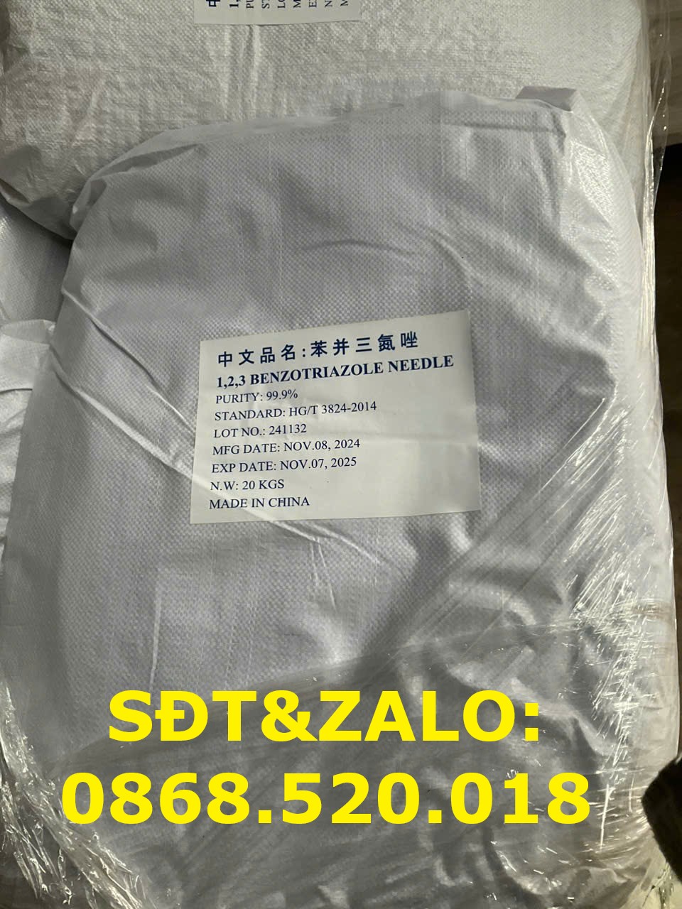 Benzotriazole dùng trong ngành hàng không vũ trụ