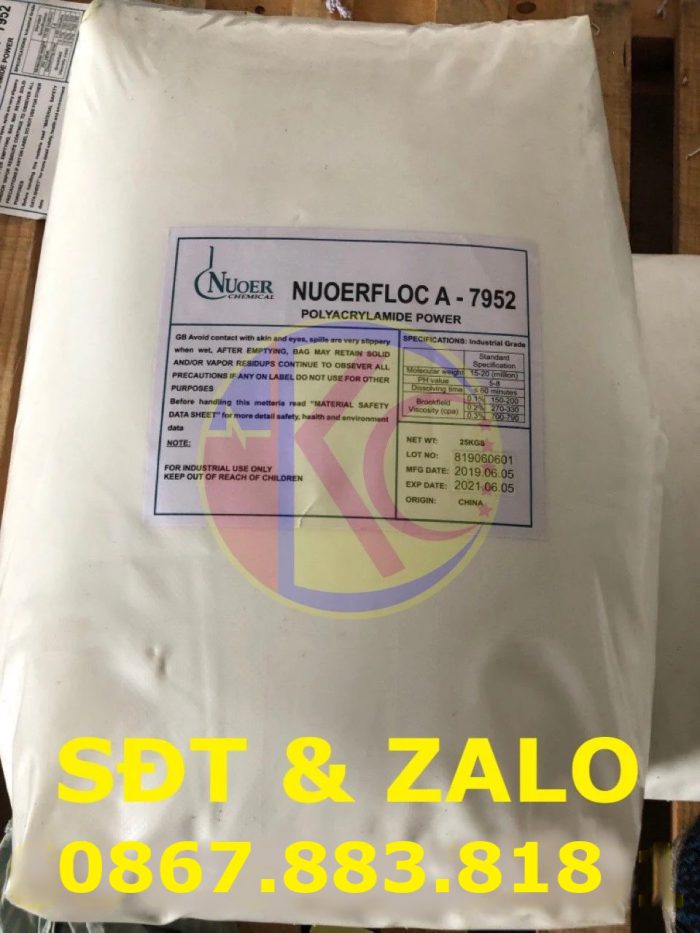 Nuoerfloc A-7952 Polyacrylamide Powder