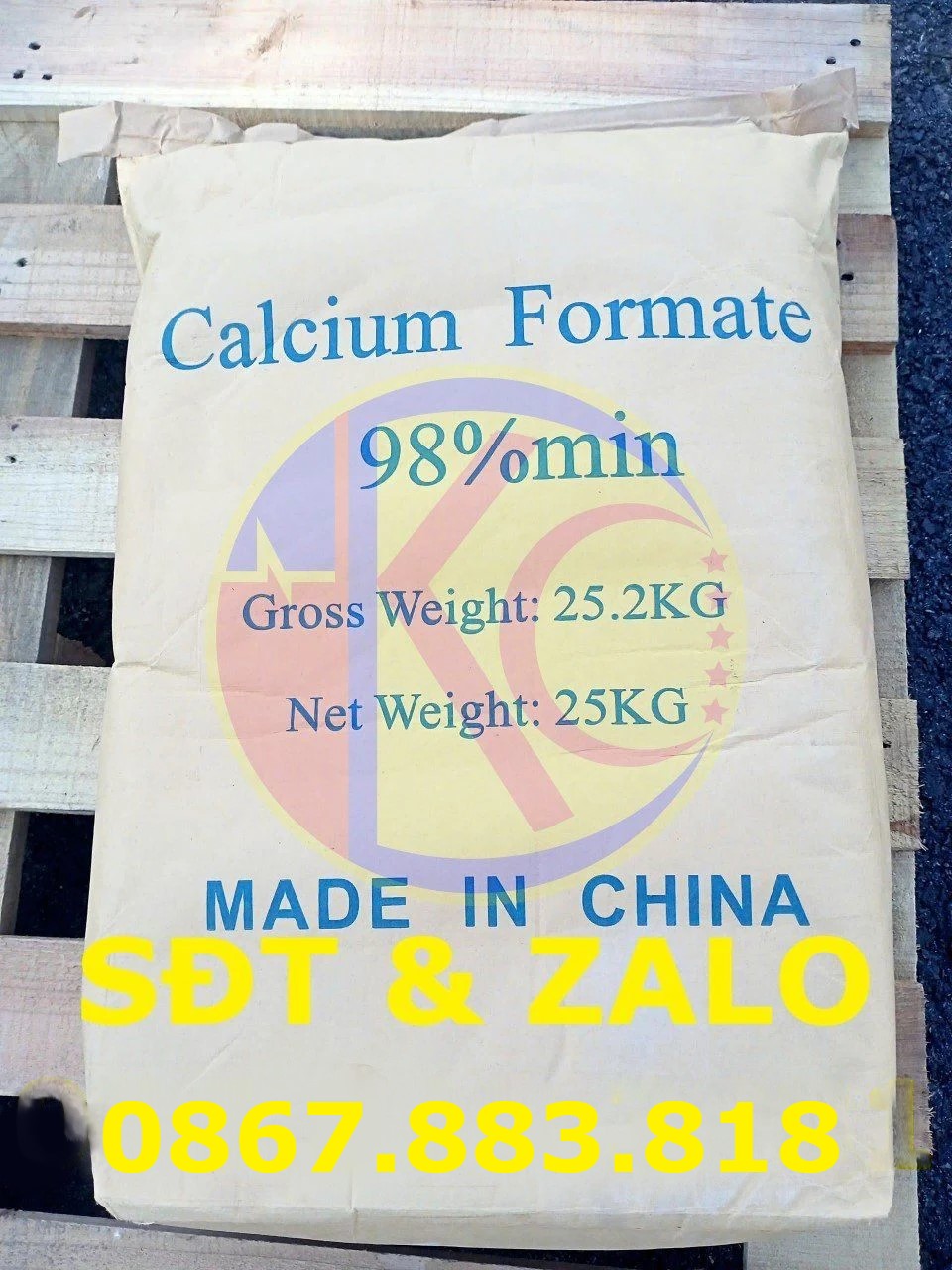 Calcium Formate - Canxi Format - Ca(HCOO)2 Feed Grade