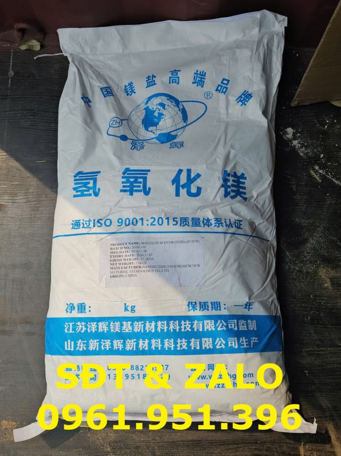 Magnesium Hydroxide ( Mã ZH H7B) - Mg(OH)2 85% -1