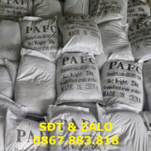 Poly Aluminium Ferric Chloride - Chất keo tụ PAFC -2