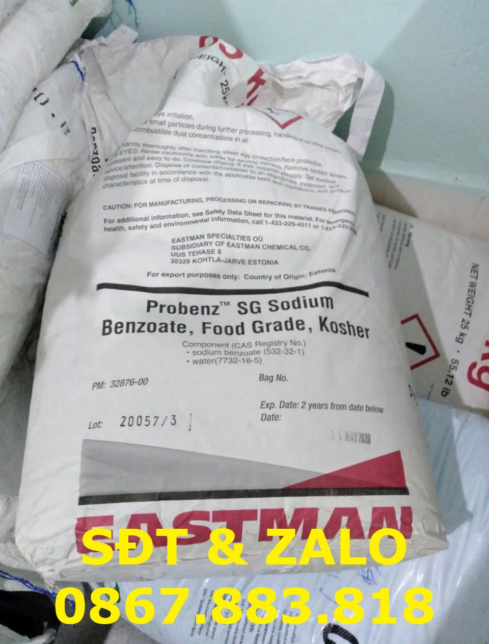 Sodium Benzoate - Natri Benzoat (E211) - C6H5COONa -2