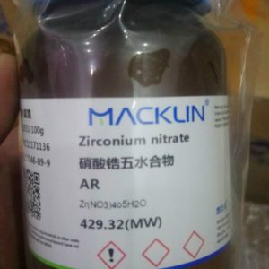 Zirconium Nitrate - Zirconi Nitrat - Zr(NO3)4 0.5H2O -2