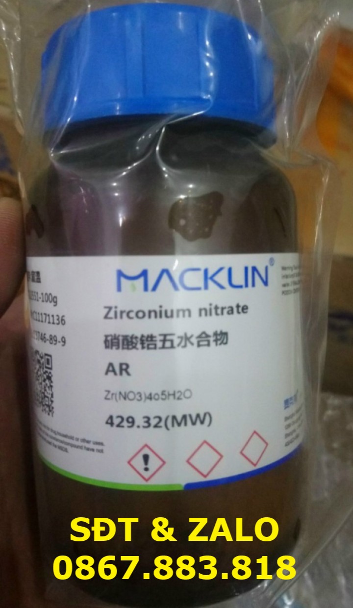 Zirconium Nitrate - Zirconi Nitrat - Zr(NO3)4 0.5H2O -2