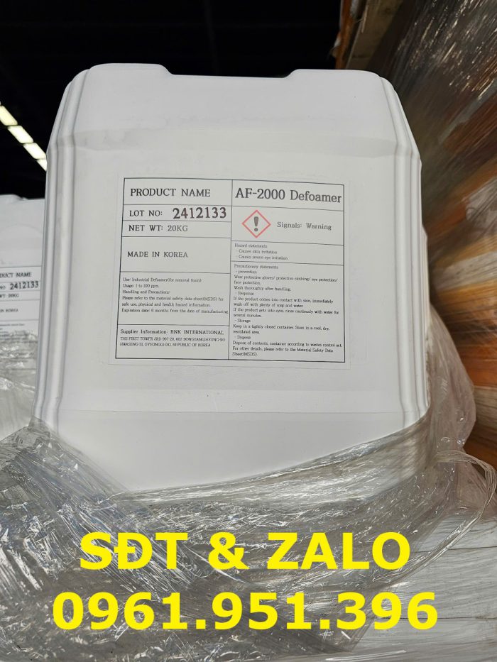 AF-2000 Defoamer - Hóa chất phá bọt -1