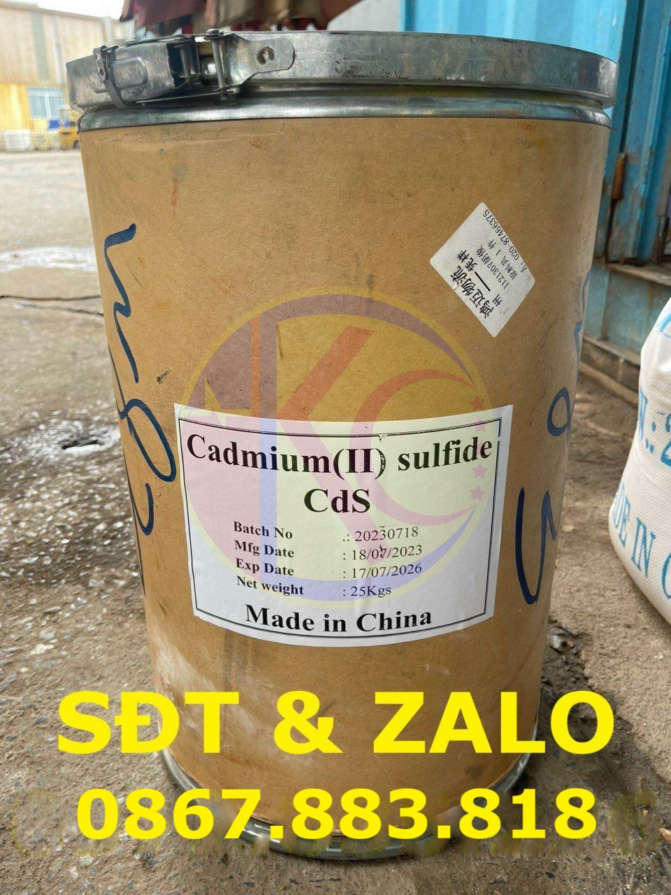 Cadmium Sulfide - Cadimi Sunfua - CdS