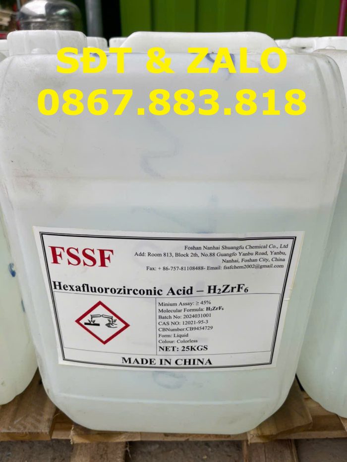 Fluorozirconic Acid là gì? Cấu tạo, tính chất và ứng dụng? -1