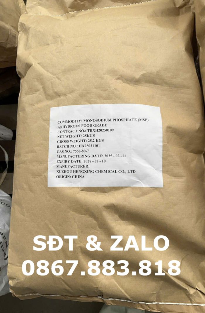 Monosodium Phosphate Anhydrous - MSP Food Grade -2