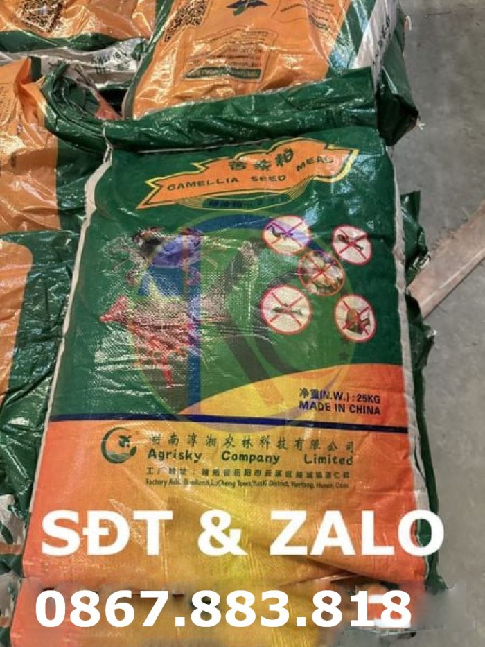 SAPONIN - TEE SEED MEAL- DIỆT CÁ TẠP