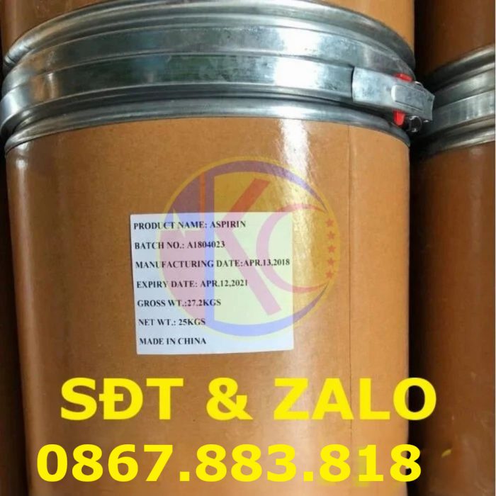 AcetylSalicylic Acid - Aspirin - C9H8O4