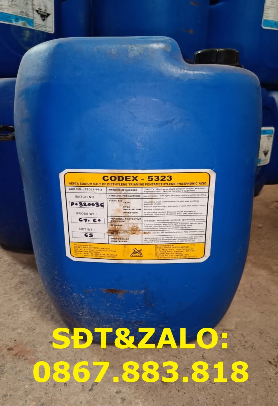 Hepta sodium salt of Diethylene Triamine Penta - DTPMP.Na7