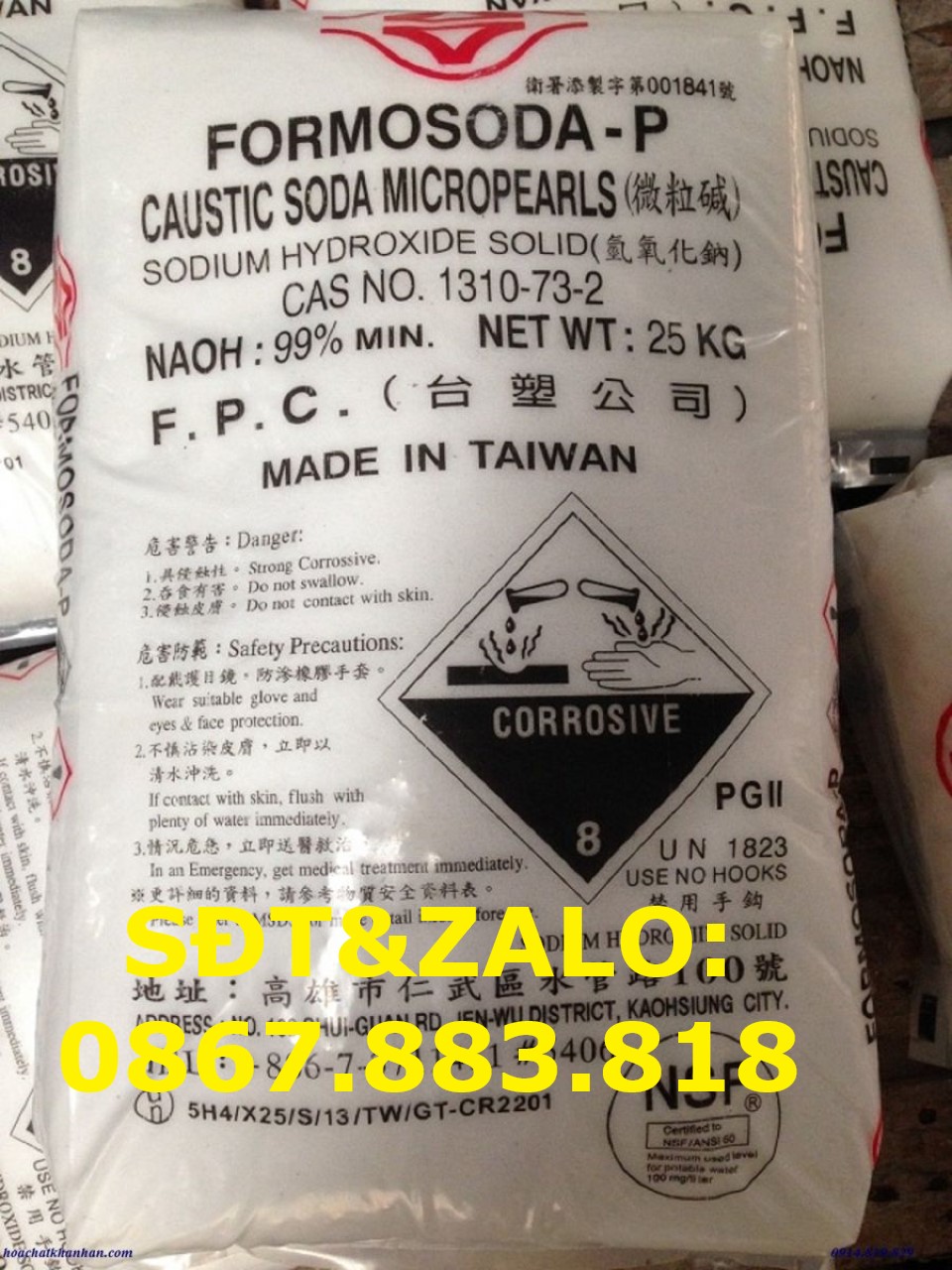 Sodium Hydroxide - NaOH - Caustic Soda