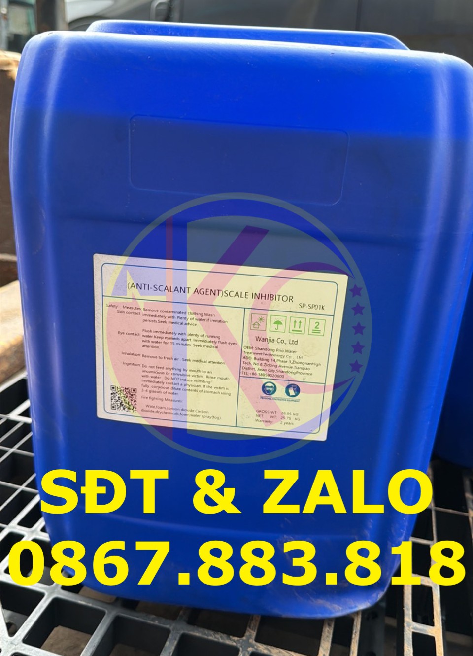 Anti Scalant Agent xử lý nước