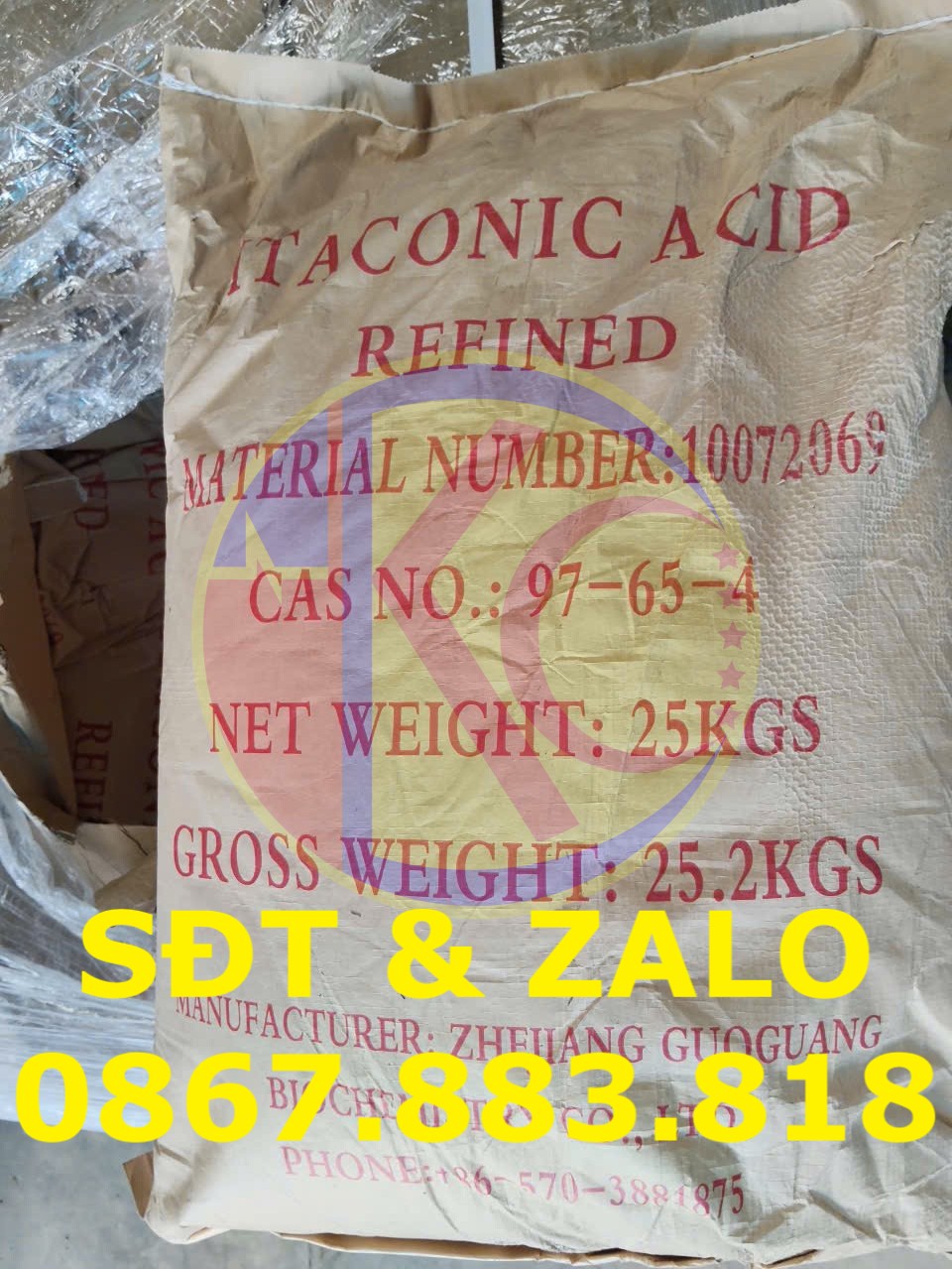 Itaconic Acid - C5H6O4